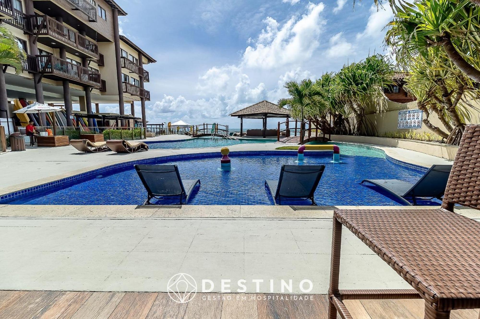 Cobertura Em Barra Bali, Exclusiva Pe Na Areia, Luxo E Vista Deslumbrante - Destino Bsm 402 Apartment Barra de Sao Miguel Exterior photo